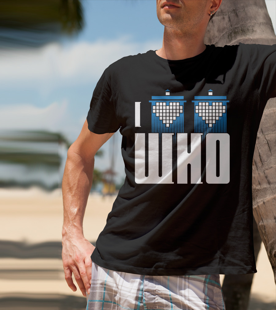 I Heart TARDIS Who T-Shirt