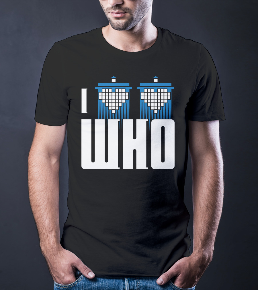 I Heart TARDIS Who T-Shirt