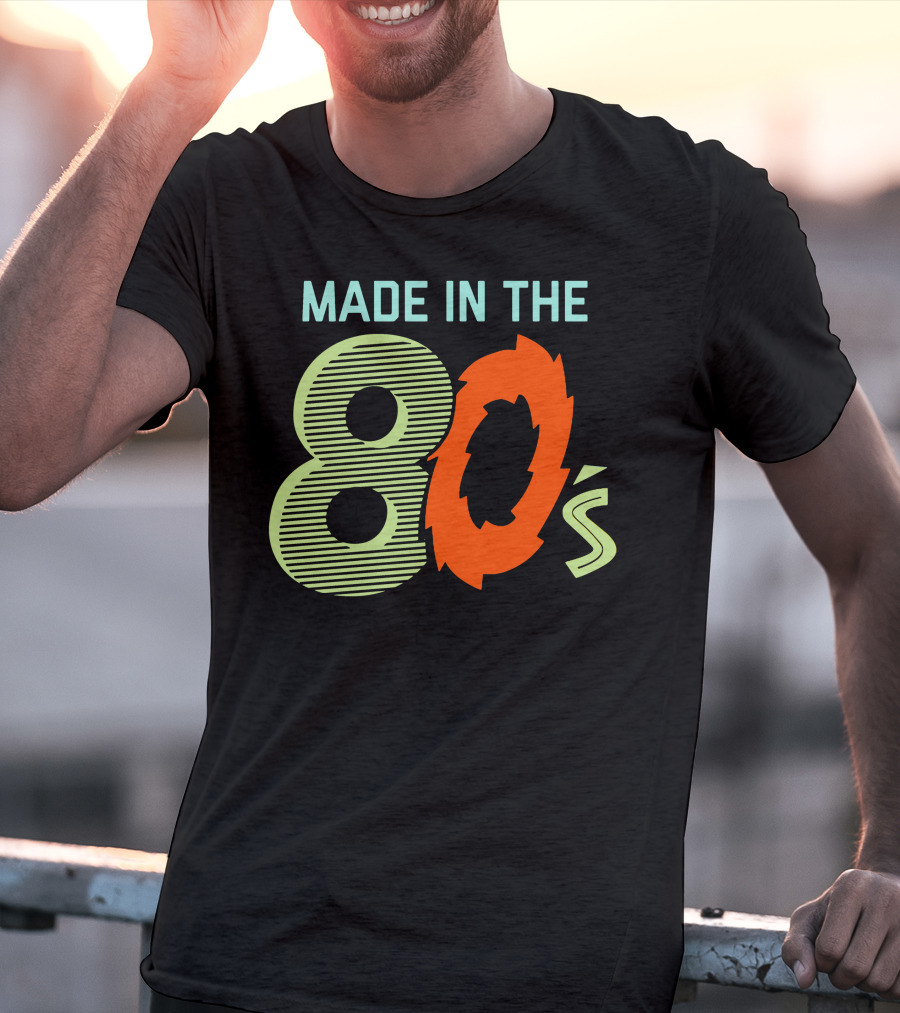 MADE IN THE 80'S Retro Style 80s Vibes T-Shirt