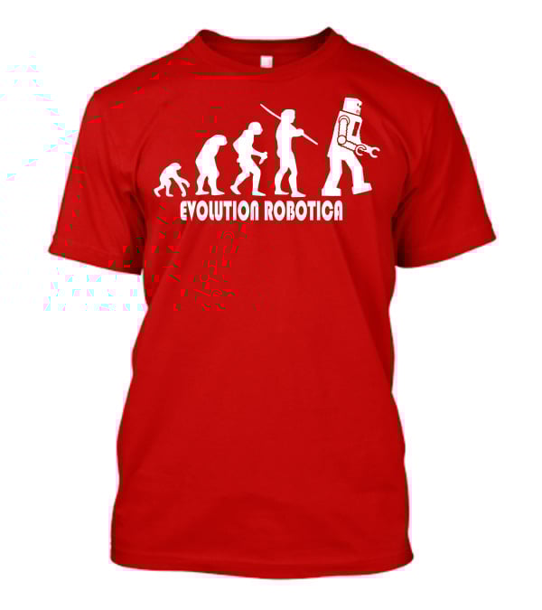 Evolution Robotica Human To Robot Transformation T-Shirt
