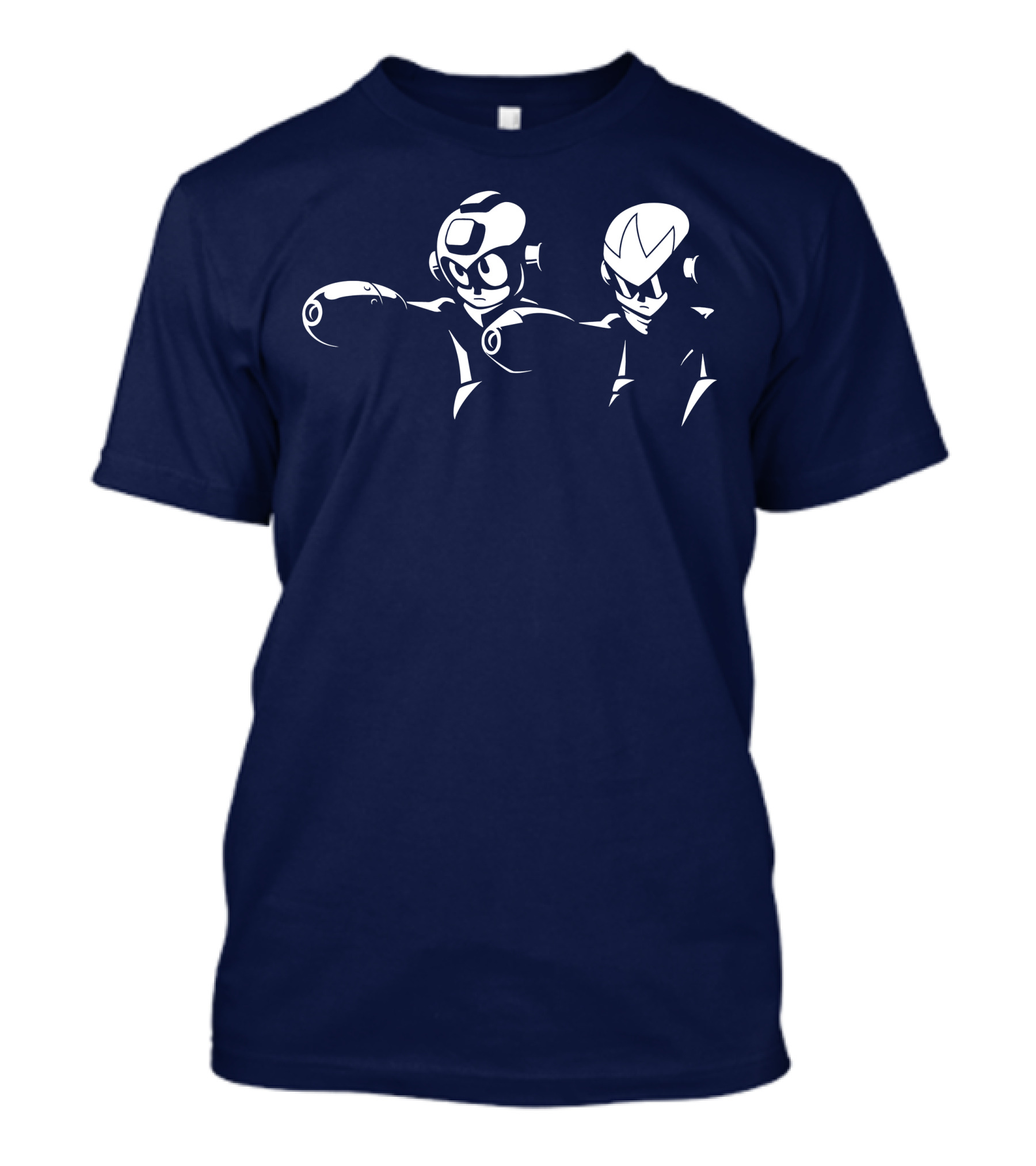 Mega Man Pulp Fiction Crossover T-Shirt