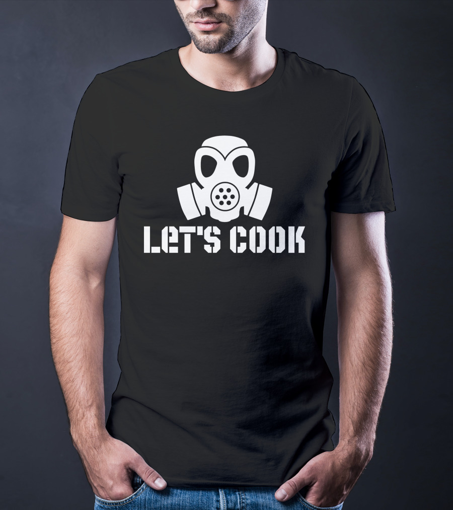 Let's Cook Gas Mask Breaking Bad T-Shirt