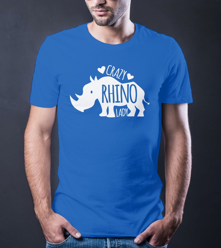 CRAZY RHINO LADY T-Shirt
