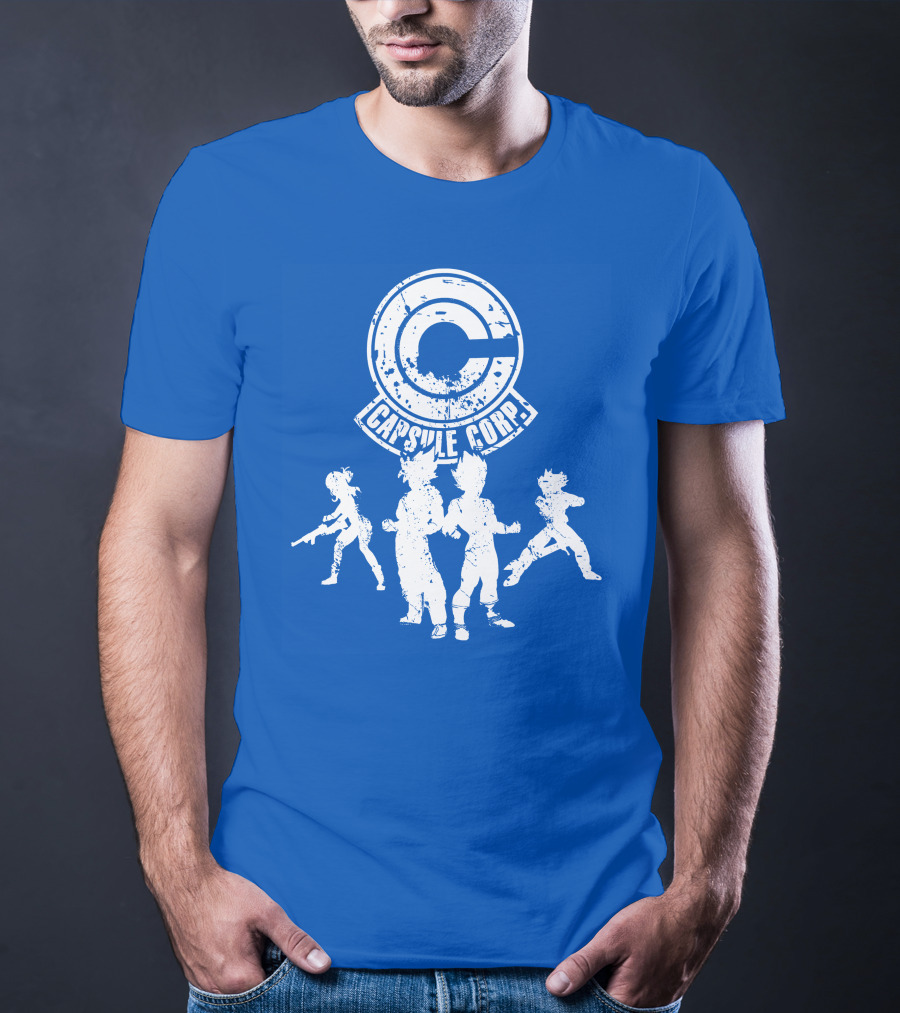 Capsule Corp Dragon Ball Z Characters T-Shirt