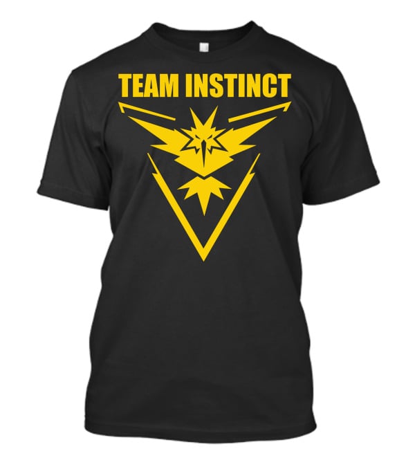 TEAM INSTINCT Pokémon Go Yellow Zapdos T-Shirt