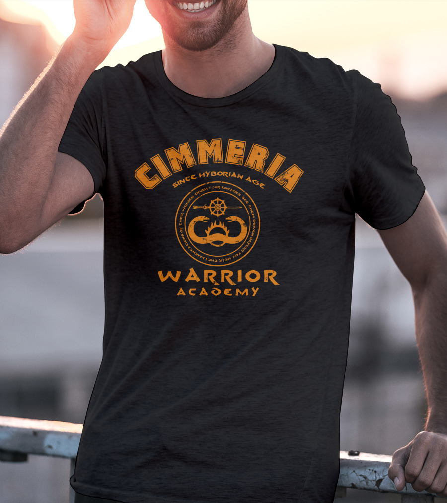 Cimmeria Warrior Academy Since Hyborian Age T-Shirt