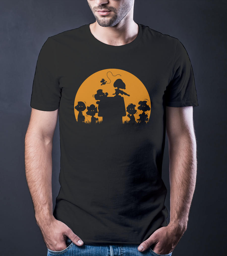 You're A Zombie Chuck Main Peanuts Halloween T-Shirt
