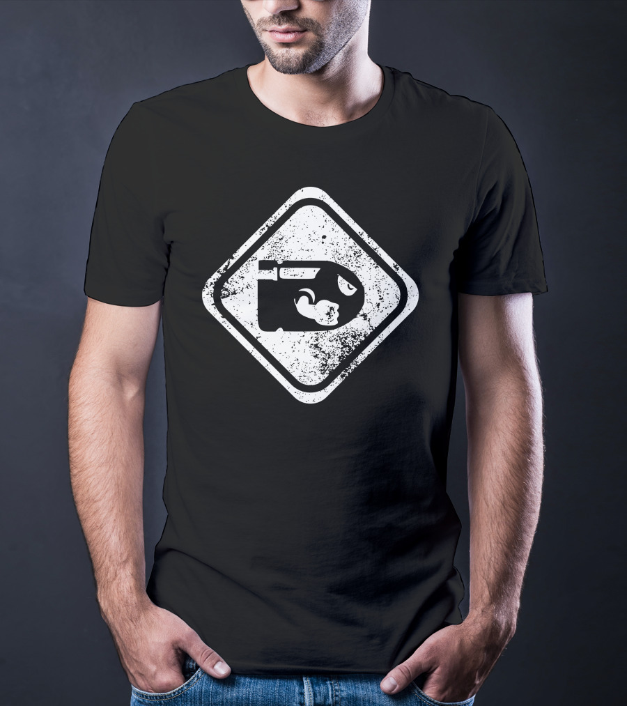 Bullet Bill Road Sign T-Shirt