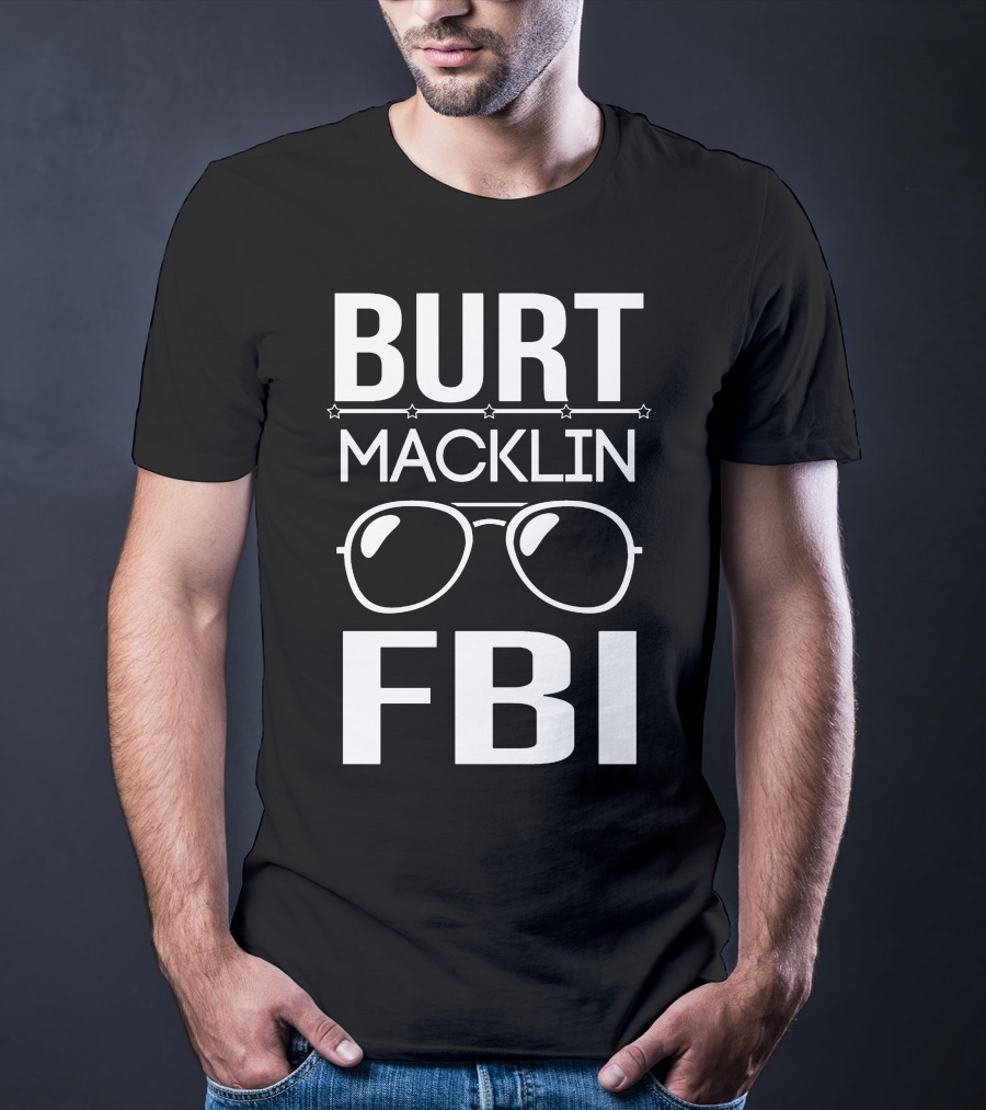 Burt Macklin FBI Sunglasses Stars T-Shirt