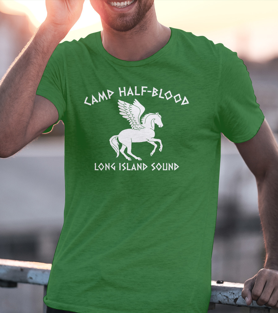 Camp Half Blood Pegasus Long Island Sound T-Shirt
