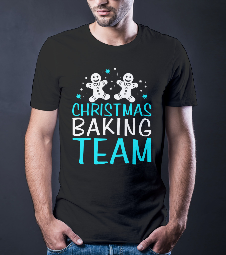 Christmas Baking Team Funny Gingerbread Baker T-Shirt