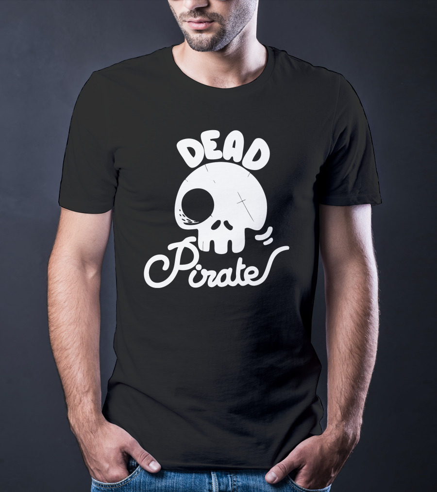 DEAD PIRATE Skull T-Shirt