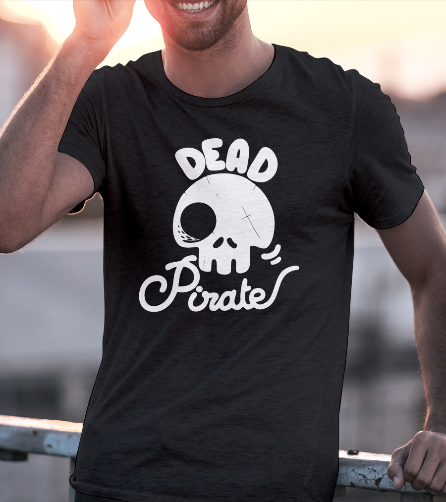 DEAD PIRATE Skull T-Shirt
