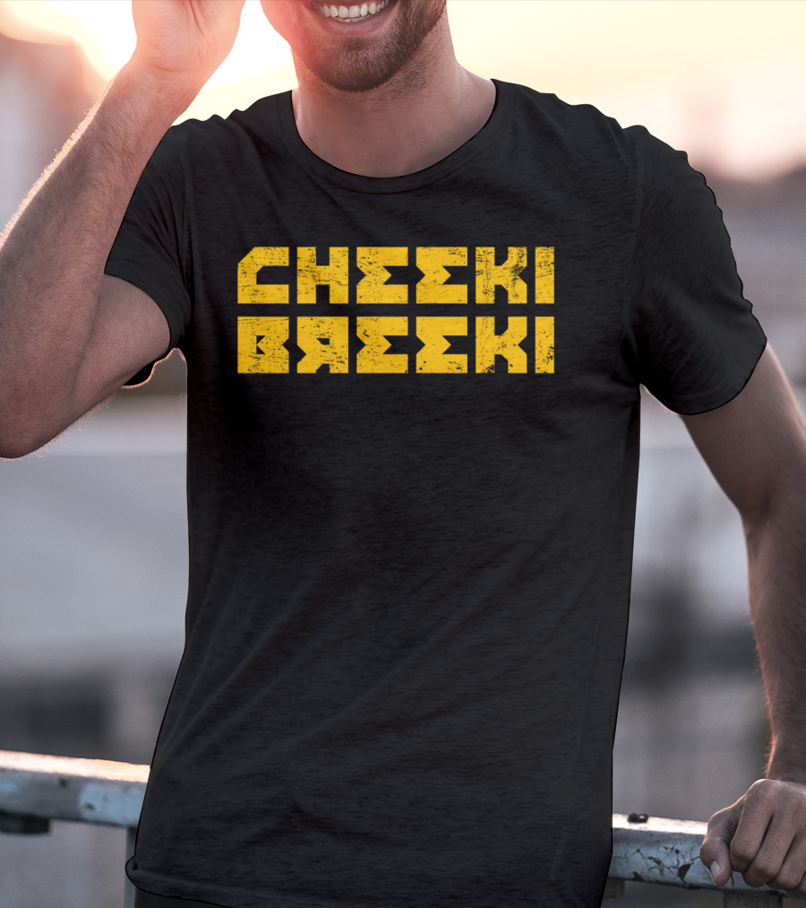Cheeki Breeki Gopnik Slav Style Funny Gamer Retro T-Shirt