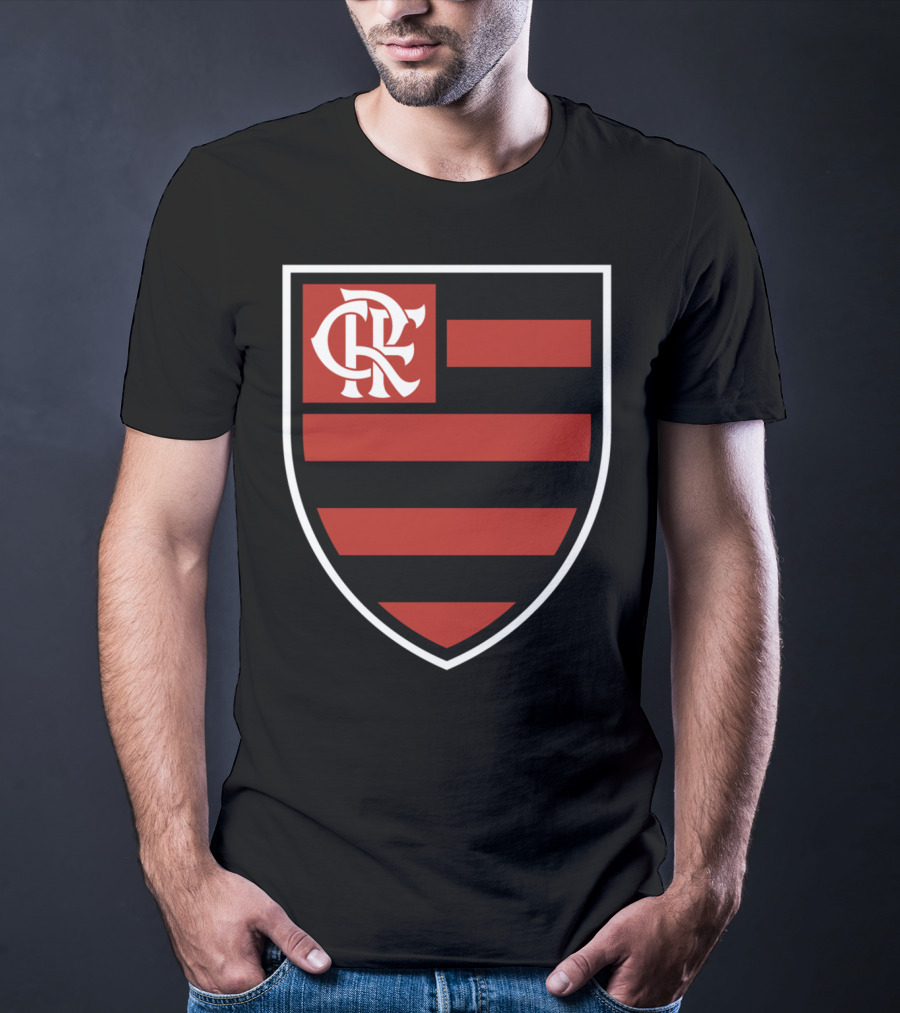 CR Flamengo Football Club Logo Emblem T-Shirt