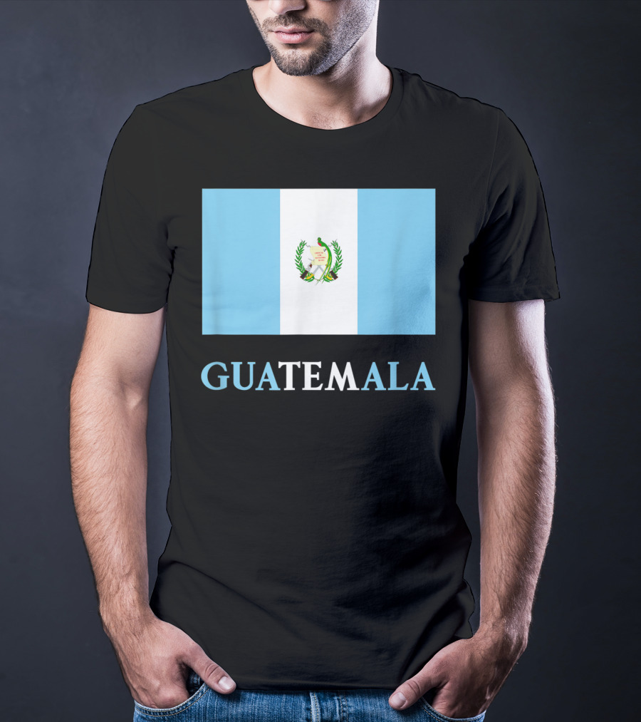 Guatemala Flag Bandera Guatemalteca Guatemala T-Shirt