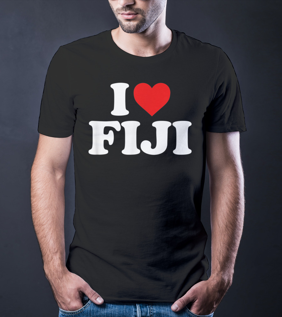 I Heart Fiji Love T-Shirt