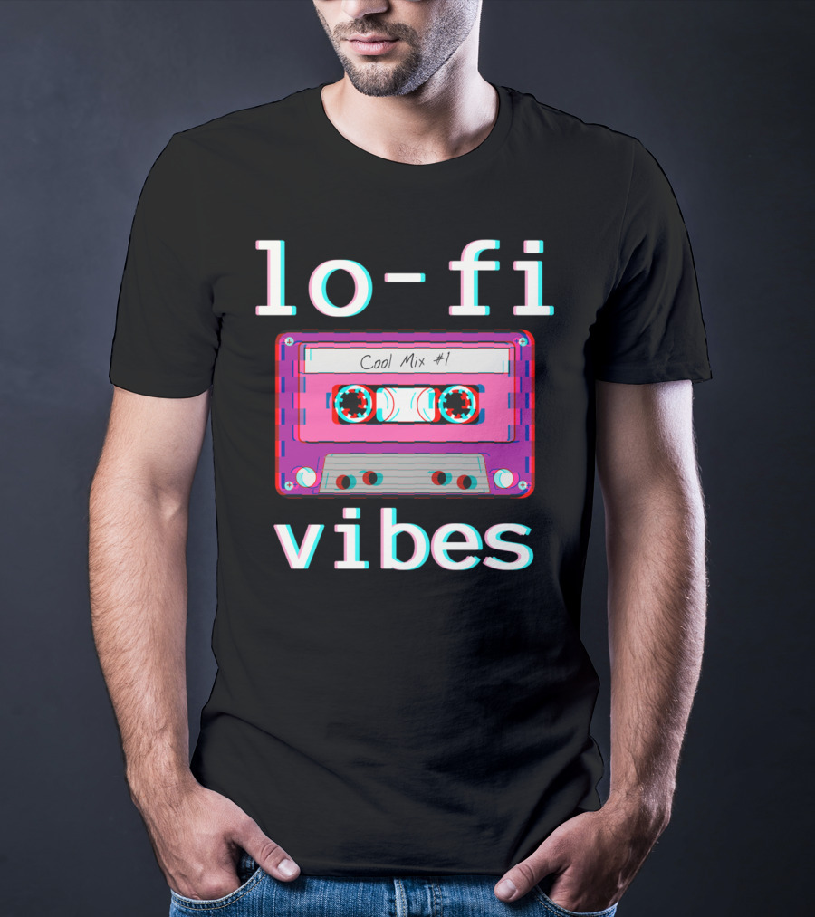 Lo-Fi Vibes Cool Mix #1 Tape Aesthetic T-Shirt