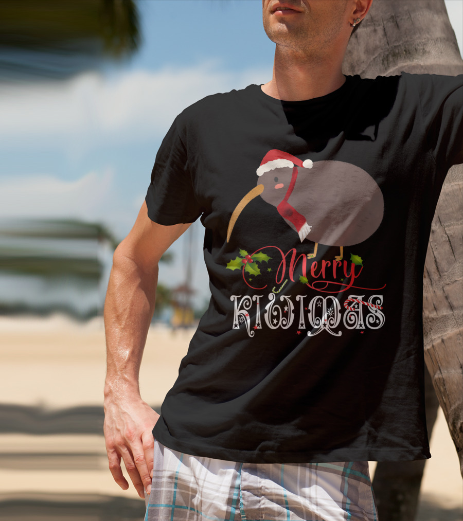 Merry Kiwi Christmas Family Matching T-Shirt