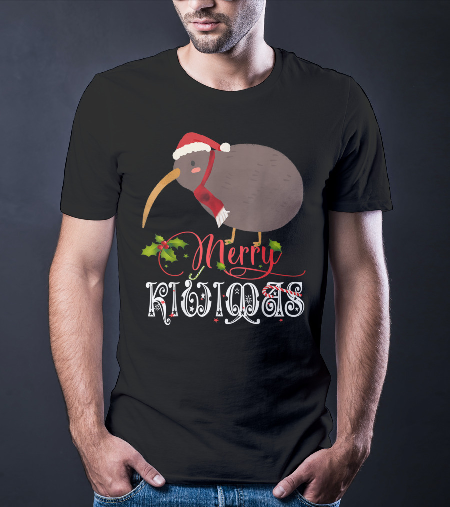 Merry Kiwi Christmas Family Matching T-Shirt