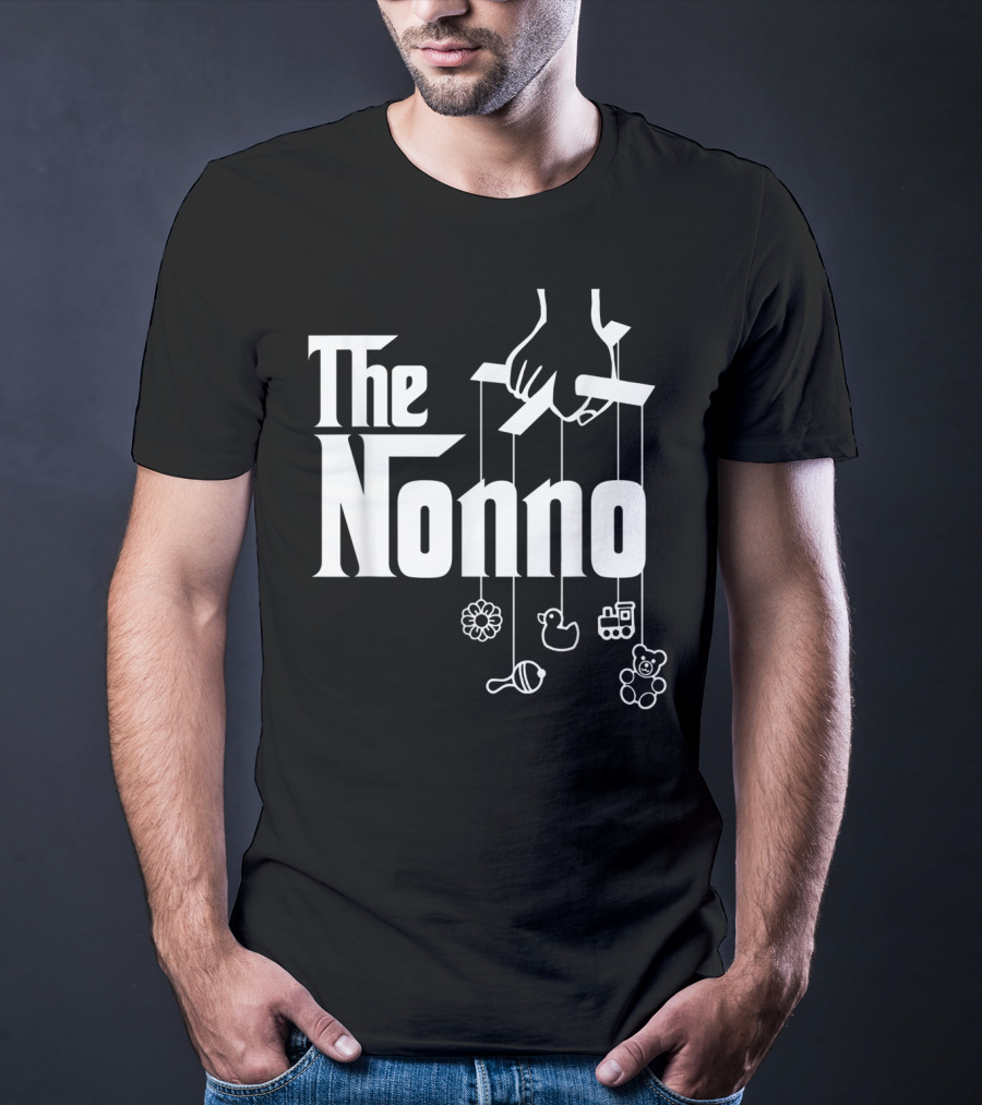 The Nonno Italian Grandpa Puppet Toys Baby Shower T-Shirt