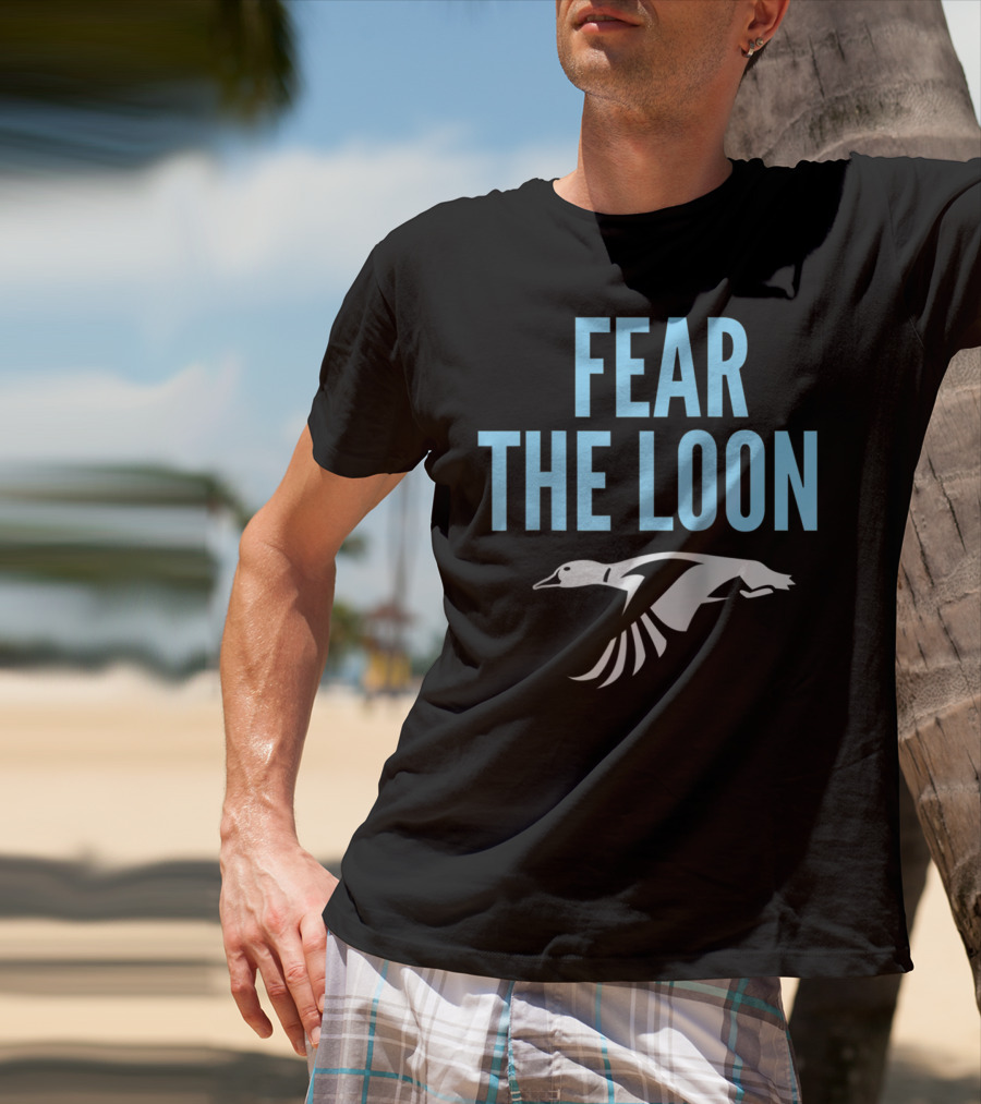 Minnesota Soccer Fear The Loon FC Bird Emblem T-Shirt