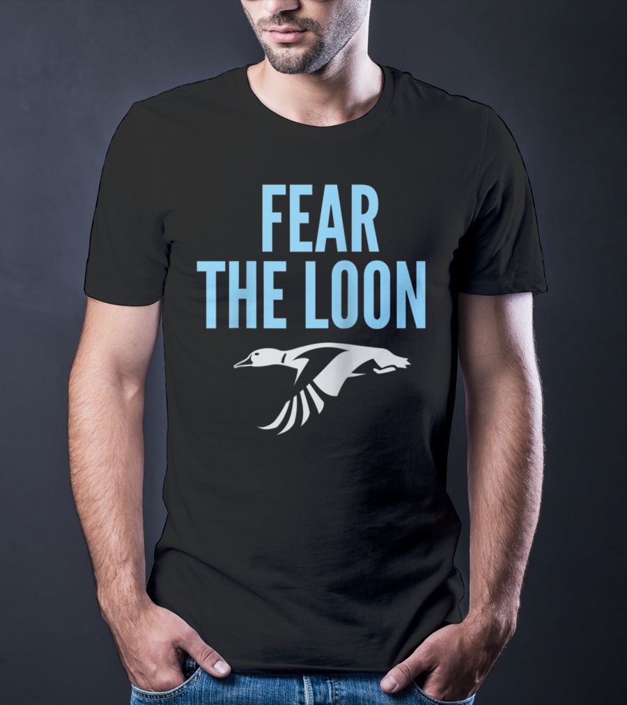 Minnesota Soccer Fear The Loon FC Bird Emblem T-Shirt