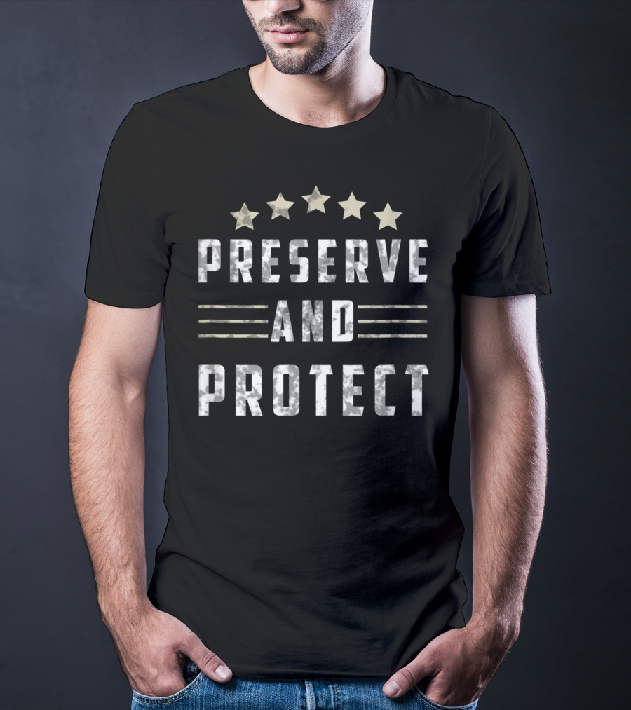 Preserve And Protect Five Stars National Park T-Shirt