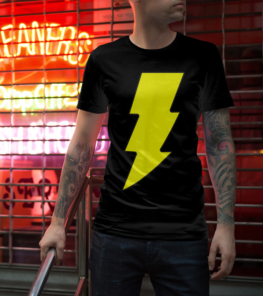 Shazam Lightning Bolt T-Shirt