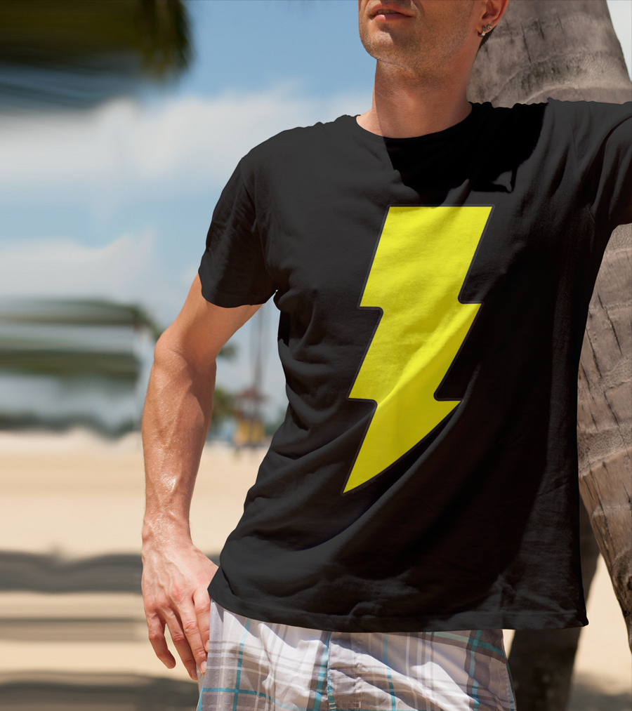 Shazam Lightning Bolt T-Shirt