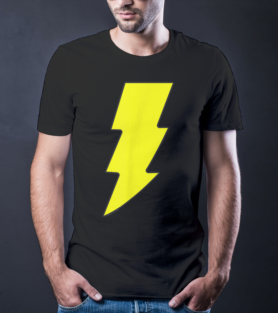 Shazam Lightning Bolt T-Shirt