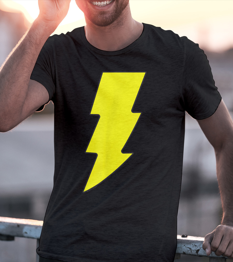 Shazam Lightning Bolt T-Shirt