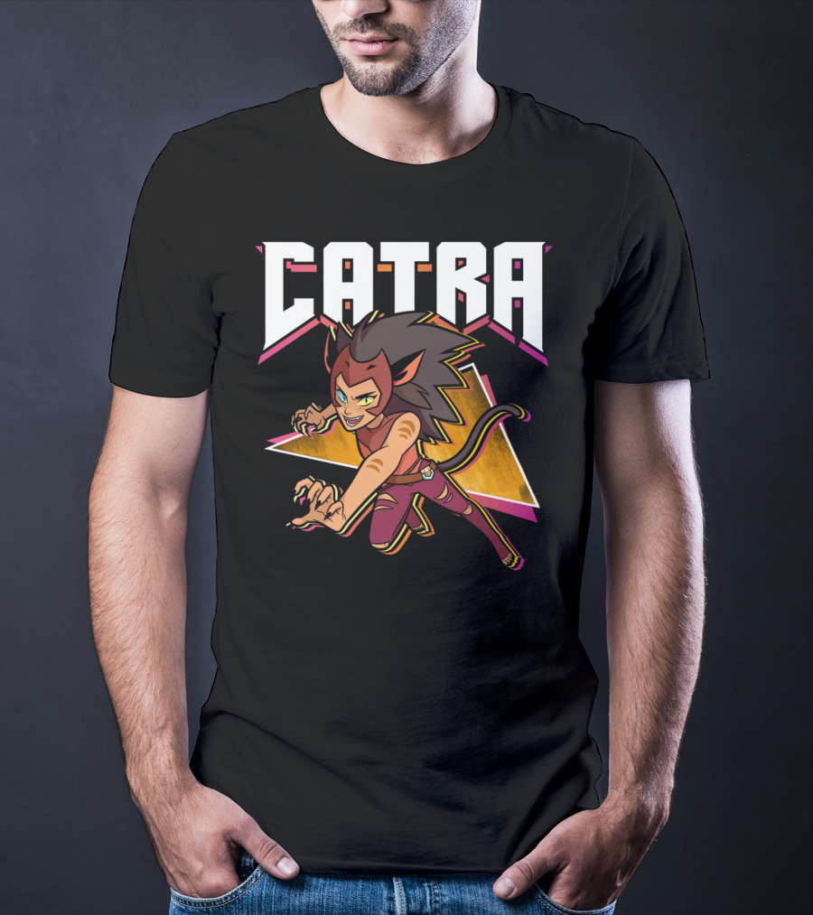 Catra Character Art From She-Ra And The Princesses Of Power Series T-Shirt