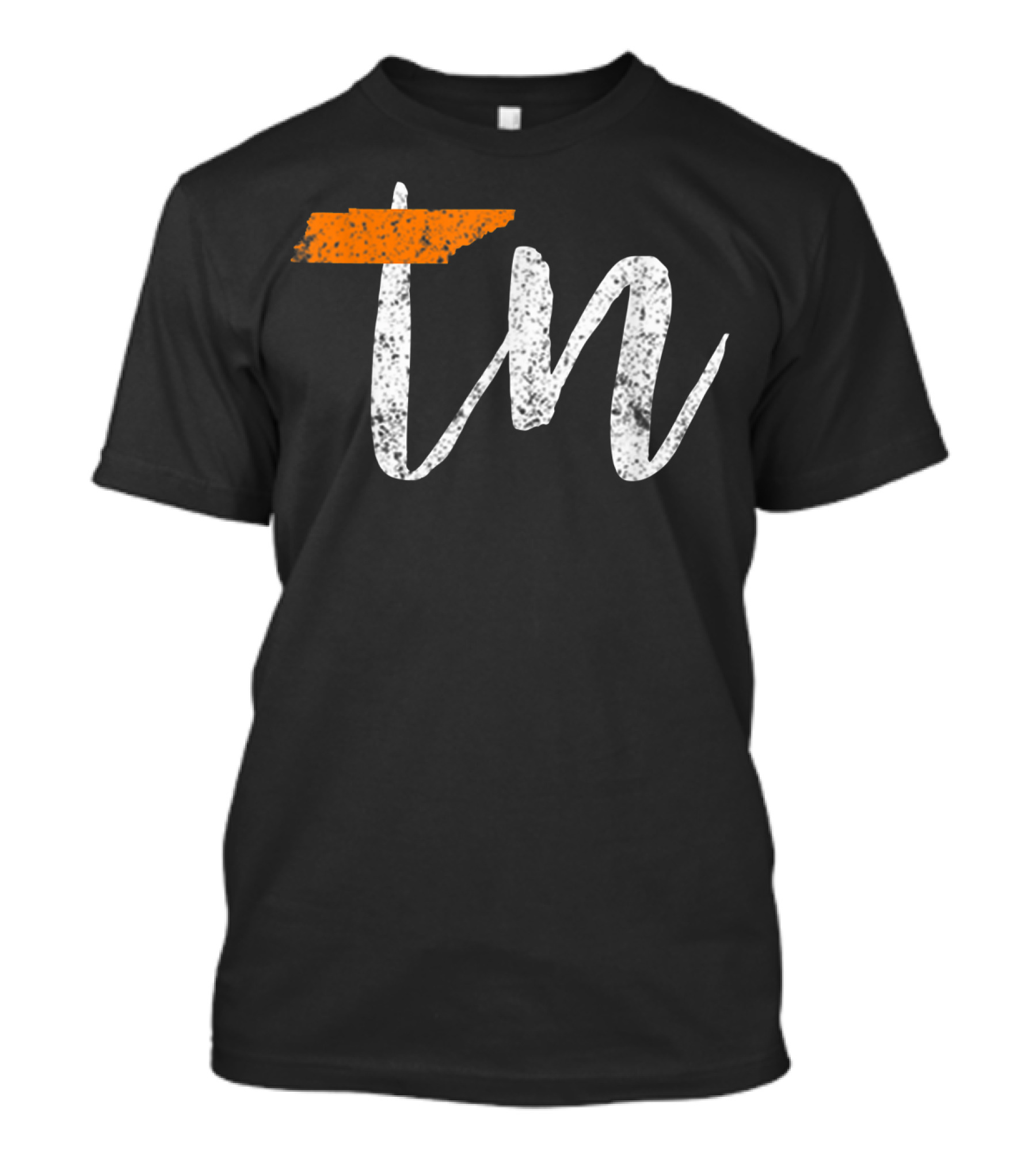 Tennessee State Flag Orange White TN Home T-Shirt