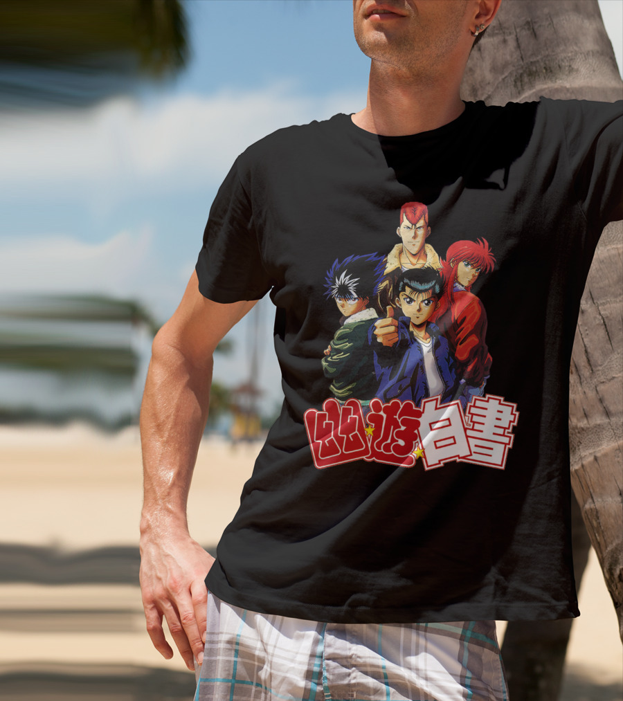 Yuyu Hakusho Anime Team Characters T-Shirt