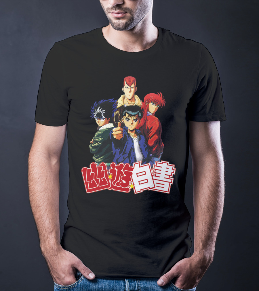 Yuyu Hakusho Anime Team Characters T-Shirt