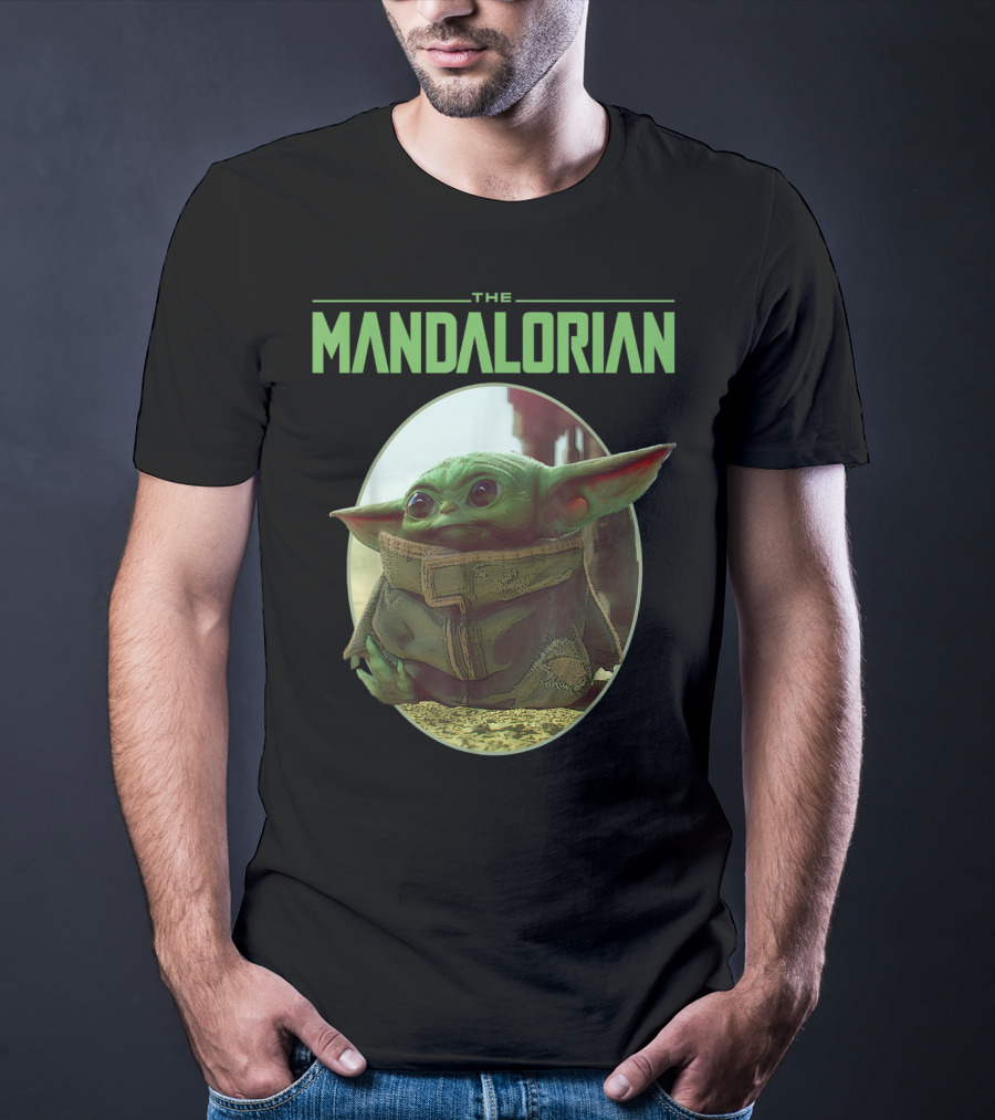 The Mandalorian The Child Star Wars Circle T-Shirt