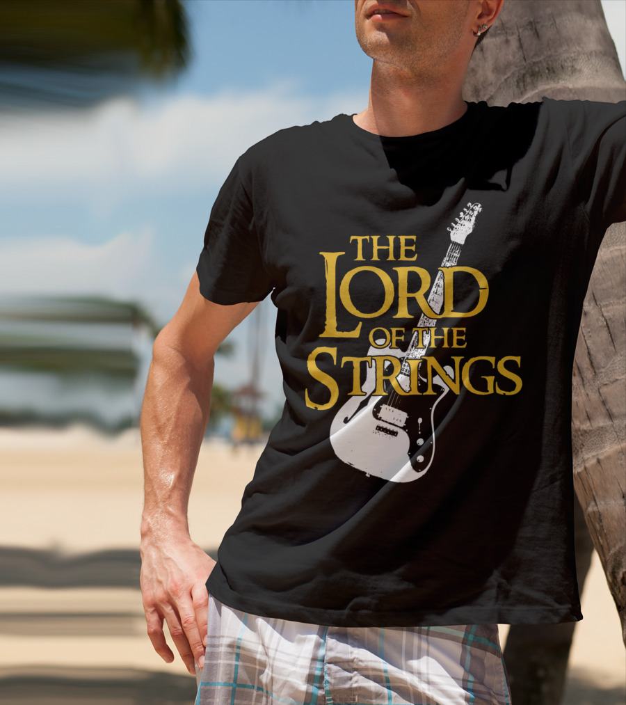 The Lord Of The Strings Electric Guitar T-Shirt