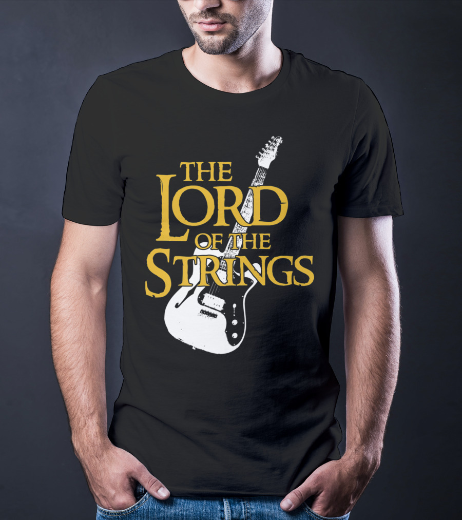 The Lord Of The Strings Electric Guitar T-Shirt