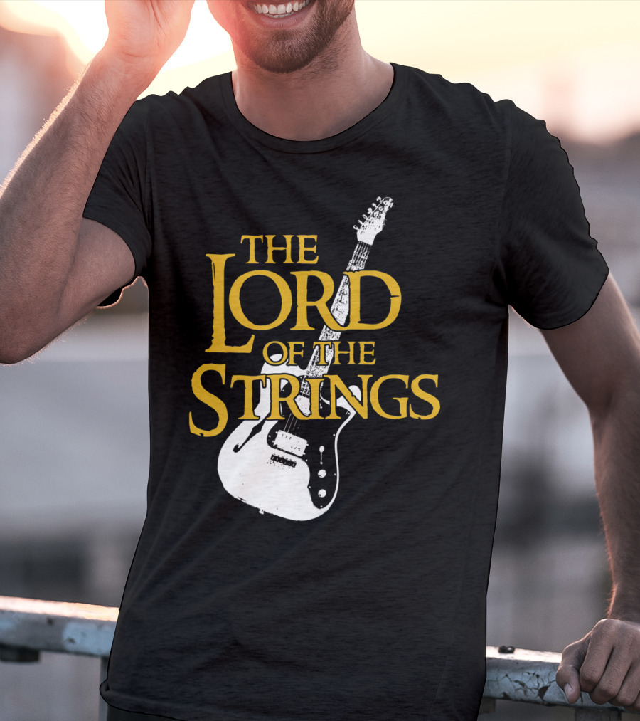 The Lord Of The Strings Electric Guitar T-Shirt