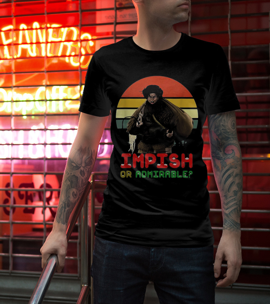 Impish Or Admirable Vintage Retro Sunset T-Shirt