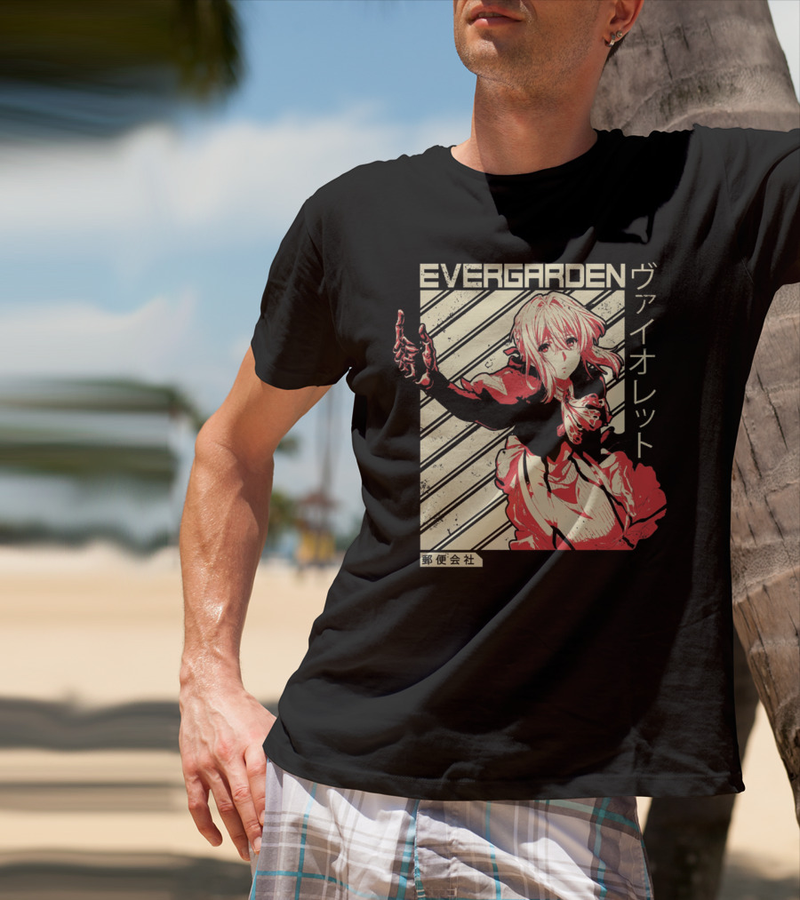 Evergarden Violet's Japanese Style Manga T-Shirt