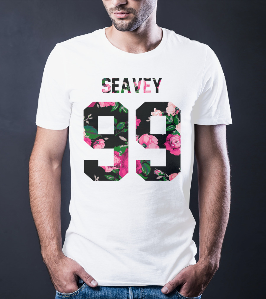 Seavey 99 Floral Design Merchandise Daniel Seavey T-Shirt