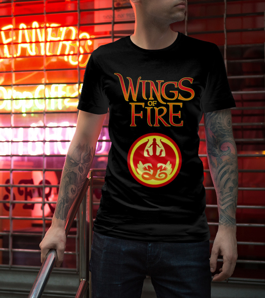 Wings Of Fire Dragon Emblem Fantasy Series T-Shirt
