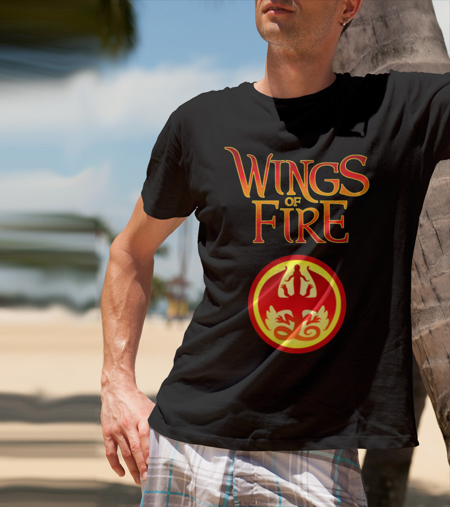 Wings Of Fire Dragon Emblem Fantasy Series T-Shirt