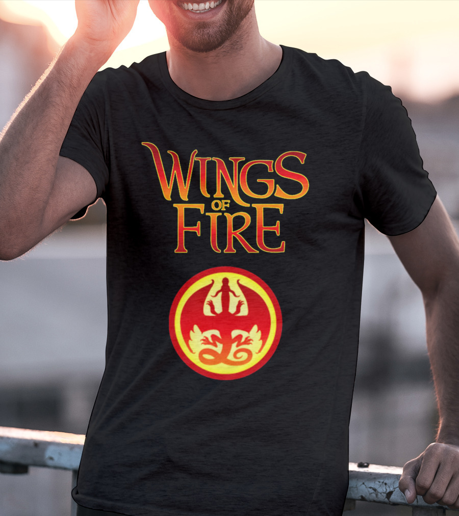 Wings Of Fire Dragon Emblem Fantasy Series T-Shirt