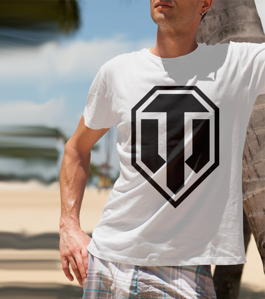 World Of Tanks Logo Badge Emblem T-Shirt