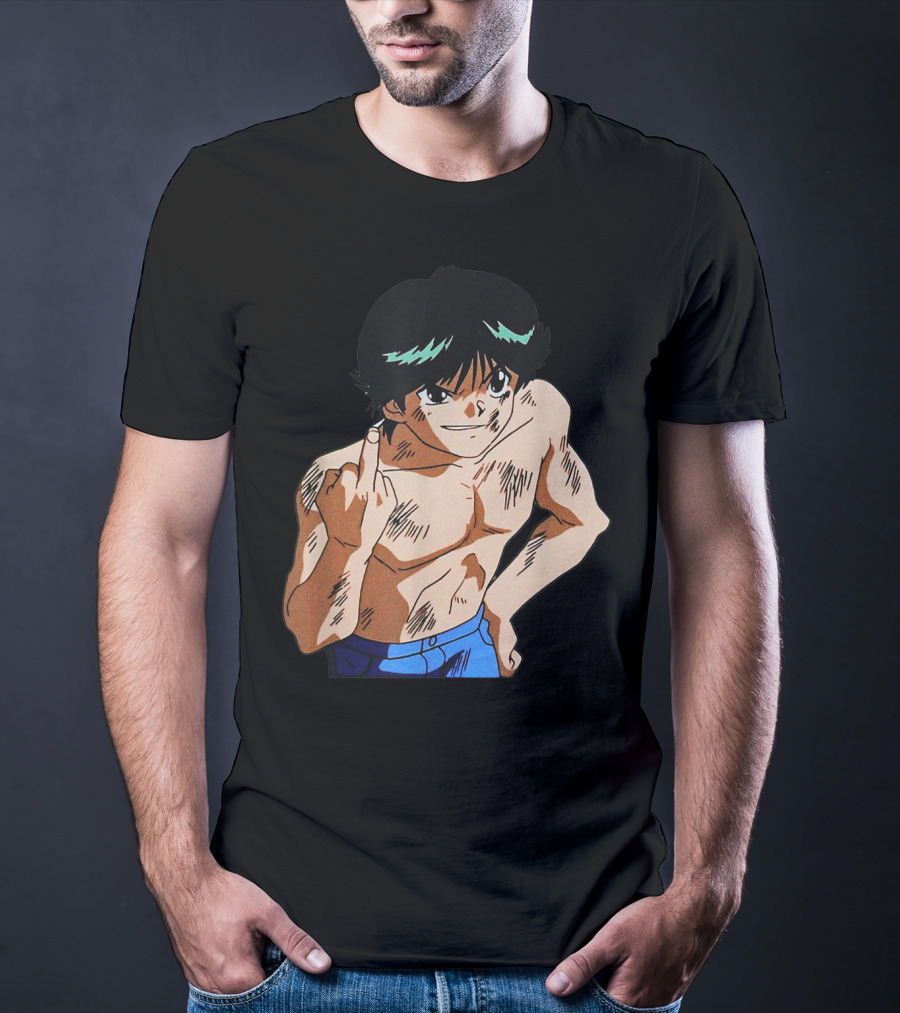 Yusuke Urameshi From Yuyu Hakusho Anime Classics T-Shirt