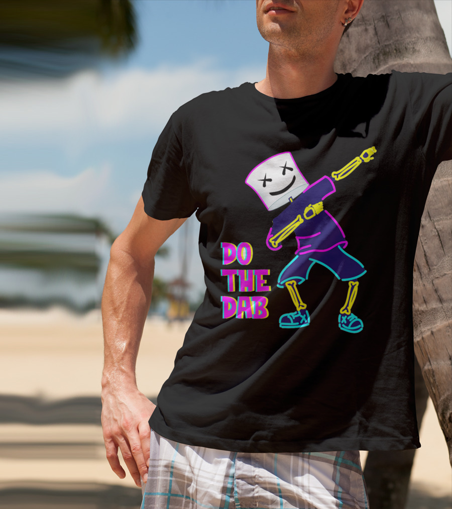Do The Dab With Goofy Marshmallow Dancing DJ T-Shirt