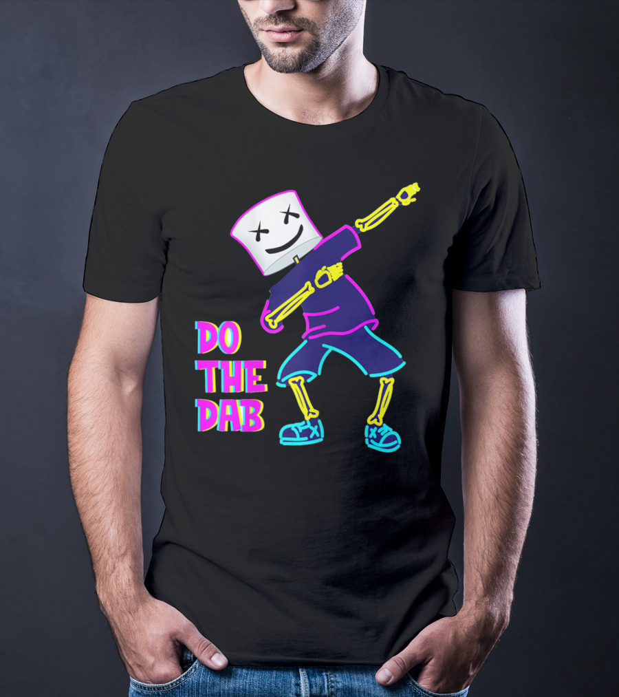 Do The Dab With Goofy Marshmallow Dancing DJ T-Shirt